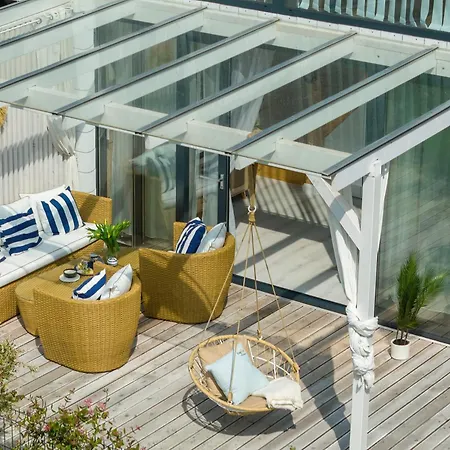 Nowoczesny Domek Z Jacuzzi Nr 8 Z Duzym Tarasem *