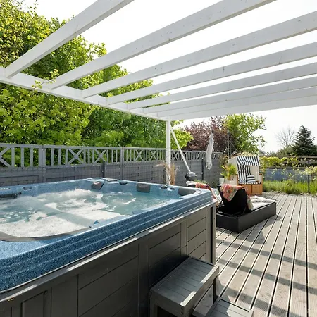 Nowoczesny Domek Z Jacuzzi Nr 8 Z Duzym Tarasem *